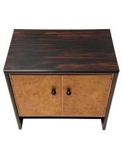 Art Deco Cabinet in Macassar and Birch by Gebroeders Reens Amsterdam, 1930s